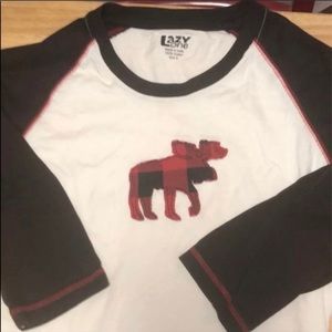 Lazy One moose pj’s